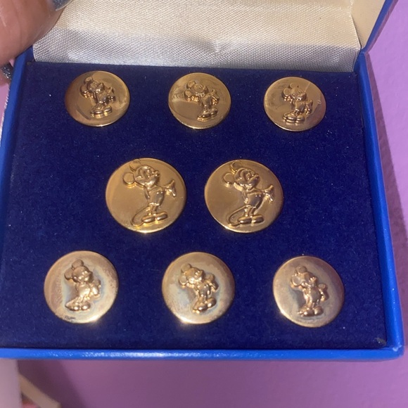 Rare! Mickey Mouse blazer buttons - Picture 2 of 7